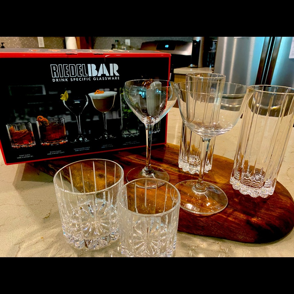 Riedel bar glasses